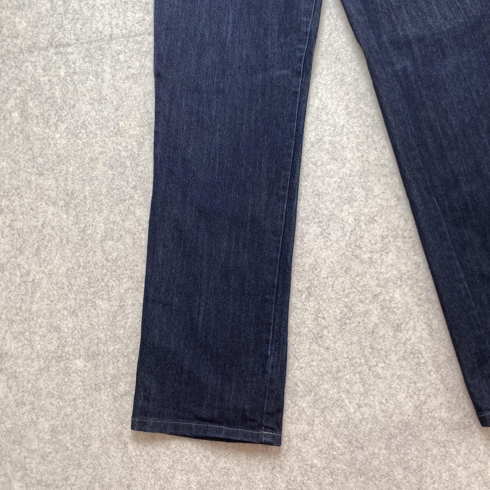 Style&co Womens 10P Jeans (30x27) Petite Blue Dark Wash Straight Leg Denim - Picture 3 of 13